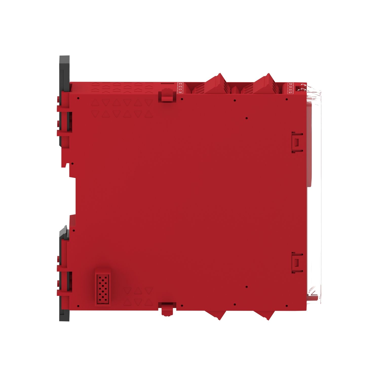 Picture of safety module, Harmony XPSU, Cat 4, expansion use with universal range, 48 to 240V AC or DC, screw