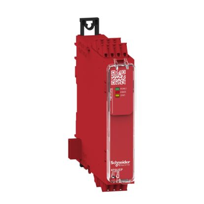 Picture of Safety module, Harmony Safety Automation, Cat.4, Expansion use with Universal range, 48-240v AC/DC, spring