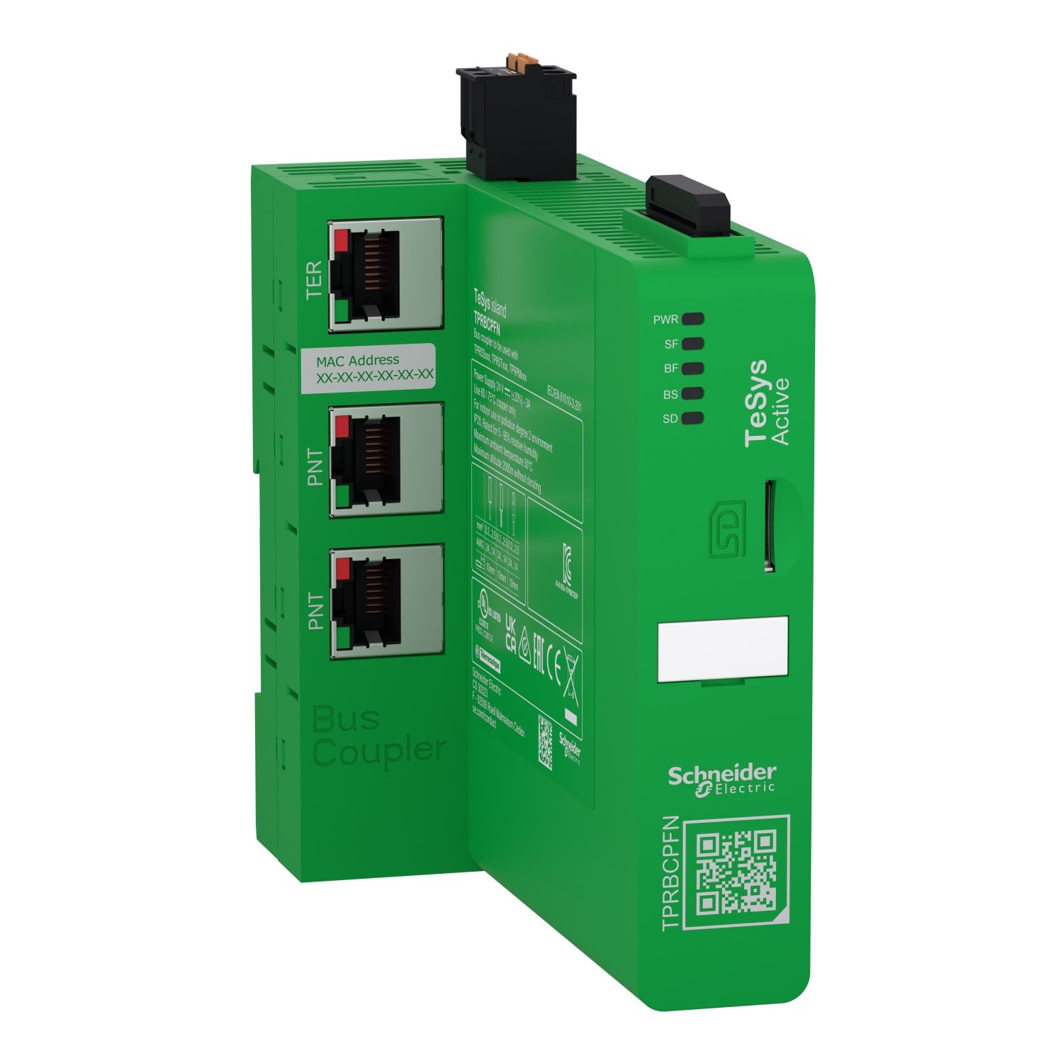 Picture of Bus coupler, TeSys island, 24VDC, 3A, Profinet IO