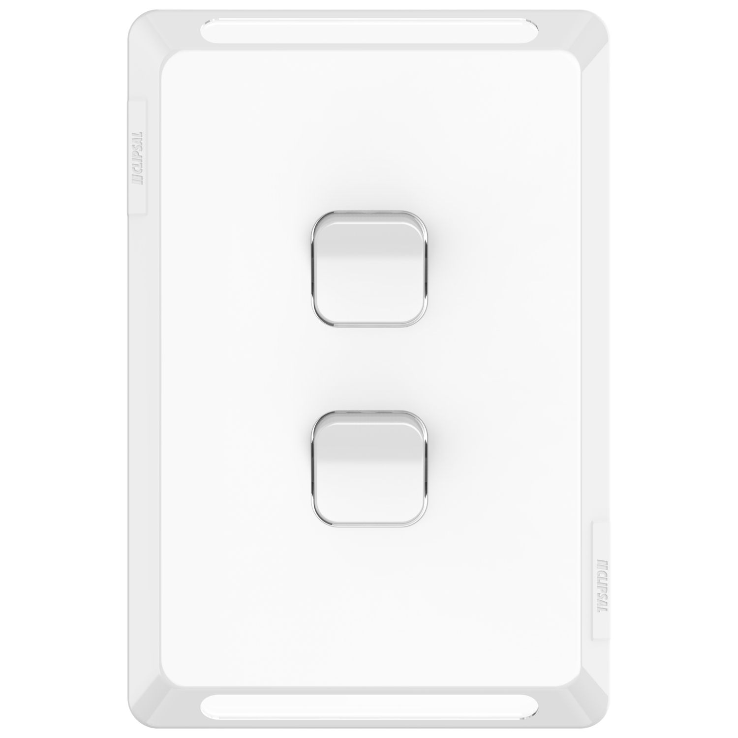 Picture of Switch Plate Skin, Pro Series, 2 Gang, Horizontal/Vertical Mount, Clip-On