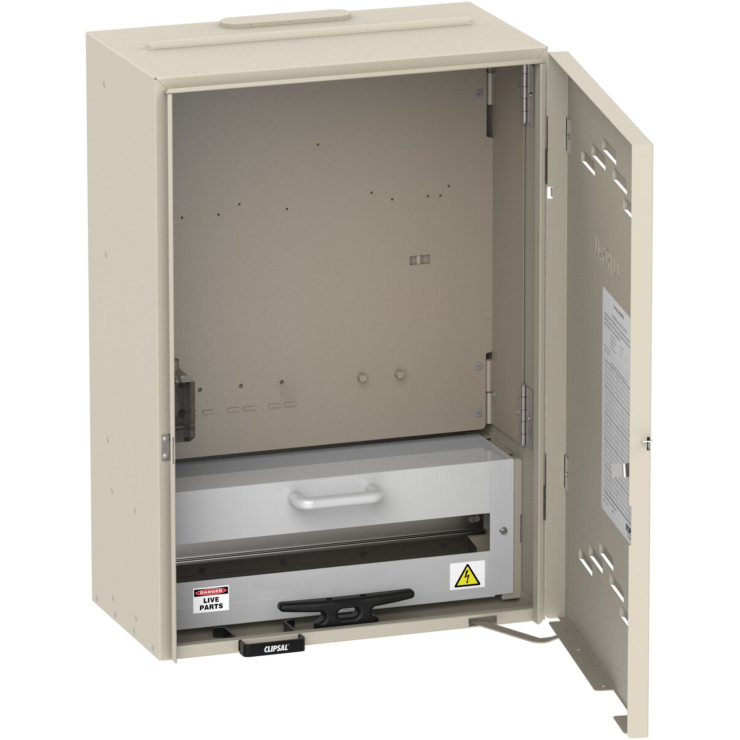 Picture of Meter Box, Clipsal Resi MAX, Queensland/NSW 21 Modules With meter isolation link