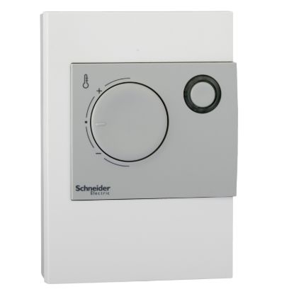 Picture of STR100 Series STR102 Model, Temperature Sensor, Temperature Sensor, 1.8k Ohm Thermistor, RJ-10 Modular Jack, Mode Indicator, Setpoint Offset