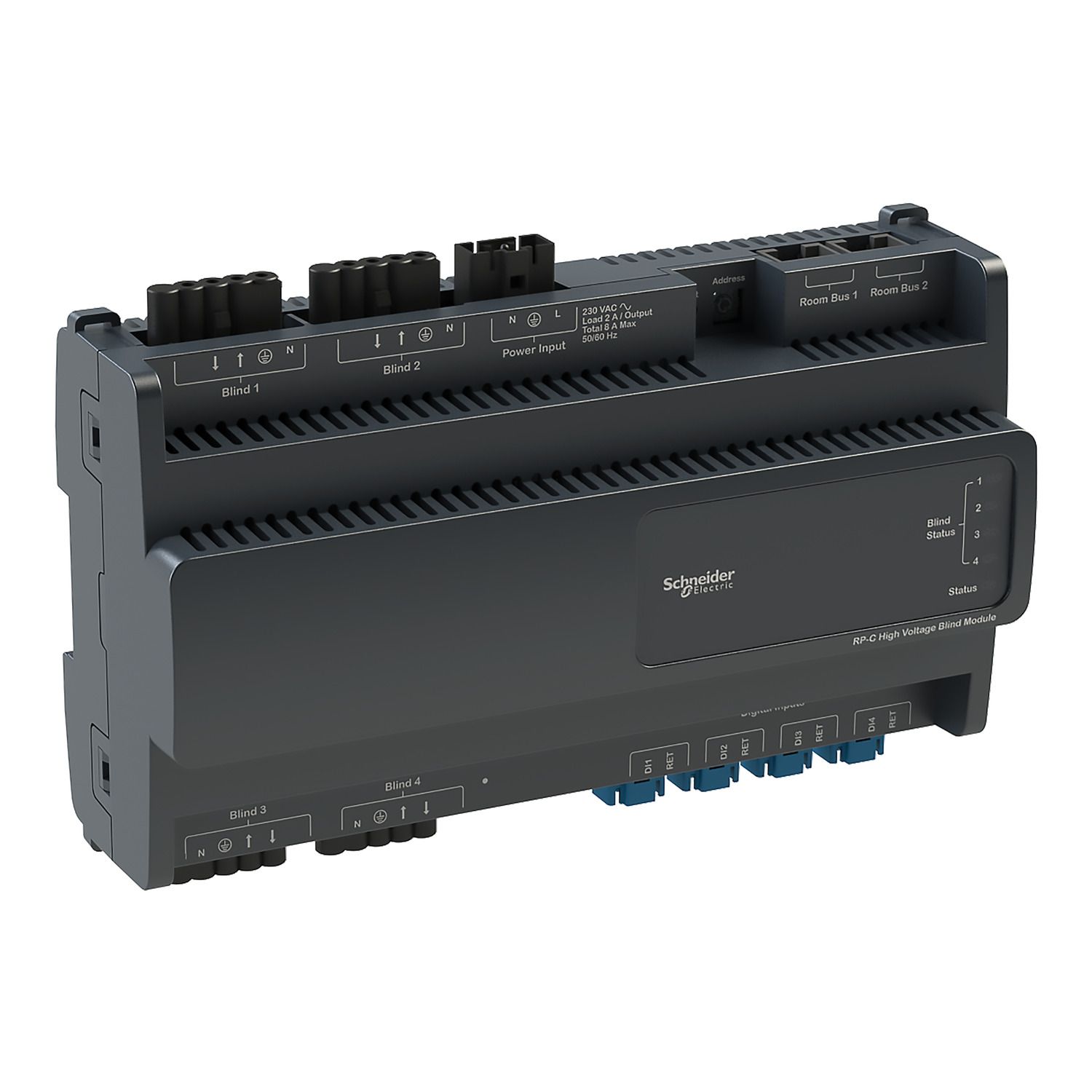 Picture of Output blind expansion module, SpaceLogic RP Expansion Modules, 4 channel, high voltage