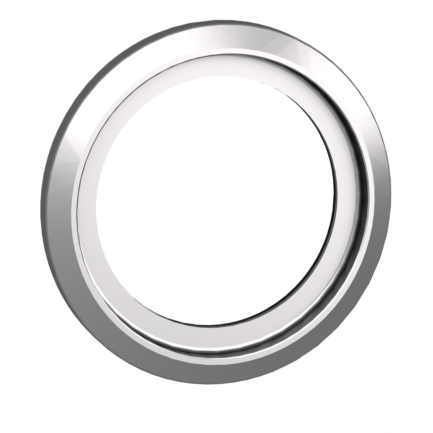 Picture of Metal Ring, Harmony XB4, Liquid spray protective washer, for flush mounted, grey, 30mm, NEMA hole