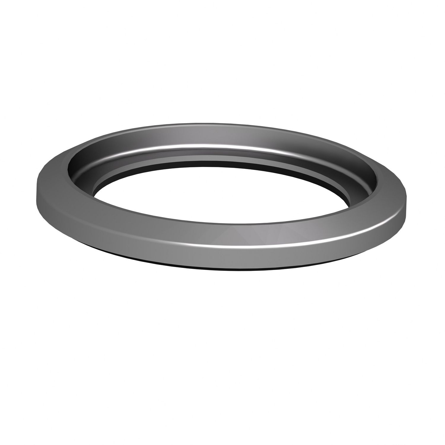 Picture of Metal Ring, Harmony XB4, Liquid spray protective washer, for flush mounted, grey, 30mm, NEMA hole