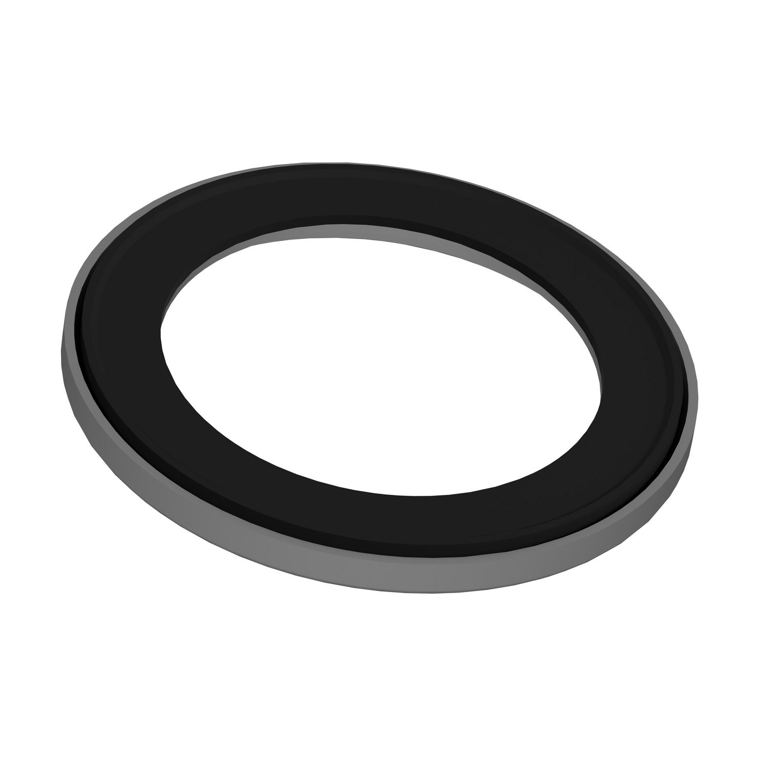 Picture of Metal Ring, Harmony XB4, Liquid spray protective washer, for flush mounted, grey, 30mm, NEMA hole