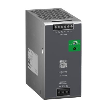 Picture of Regulated Power Supply, 100 to 240V AC, 24V, 10A, single phase, Optimized