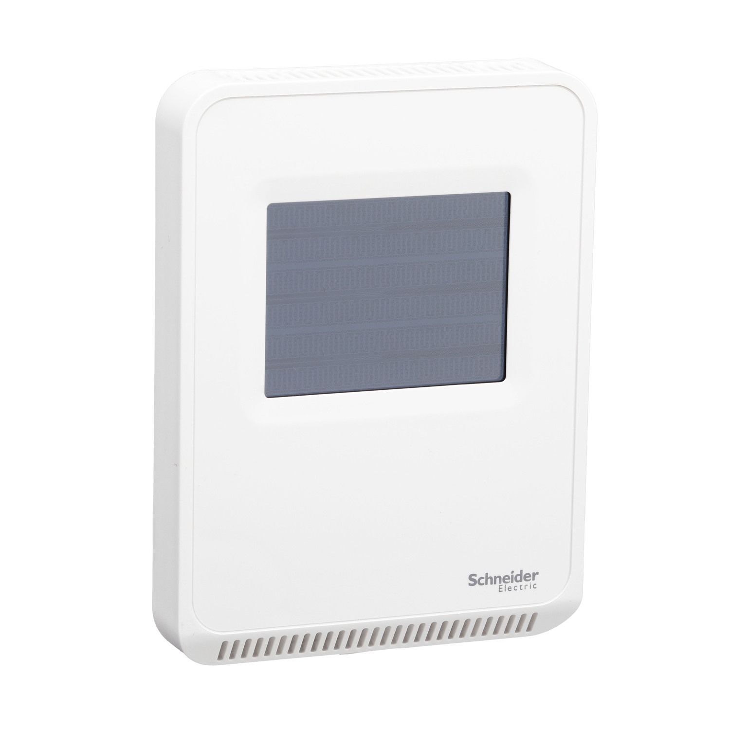 Picture of SpaceLogic SLA Series Temperature Sensor, Room, Color Touchscreen, Analog Outputs, Matte White Housing