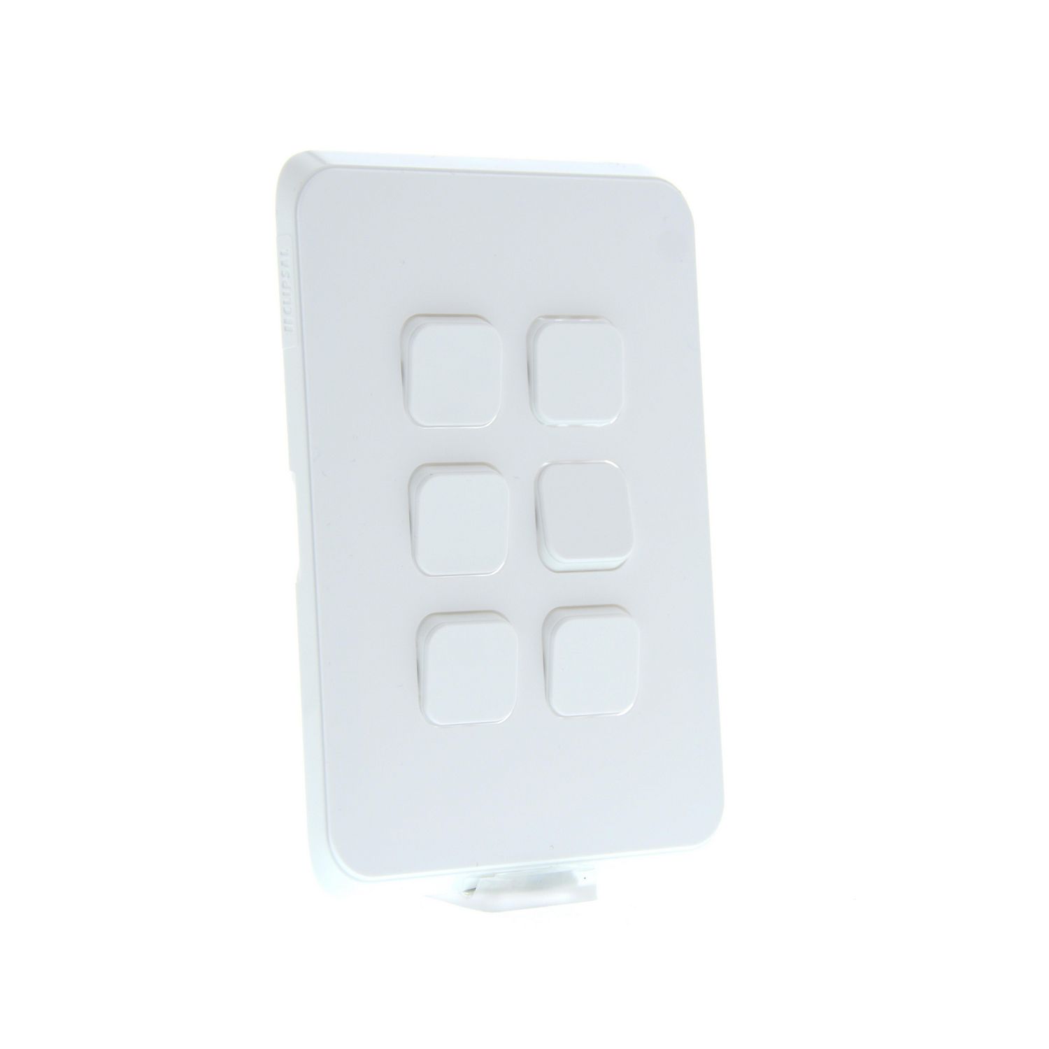 Picture of Switch Plate Skin, Clipsal Iconic, 6 Gang, Horizontal/Vertical Mount