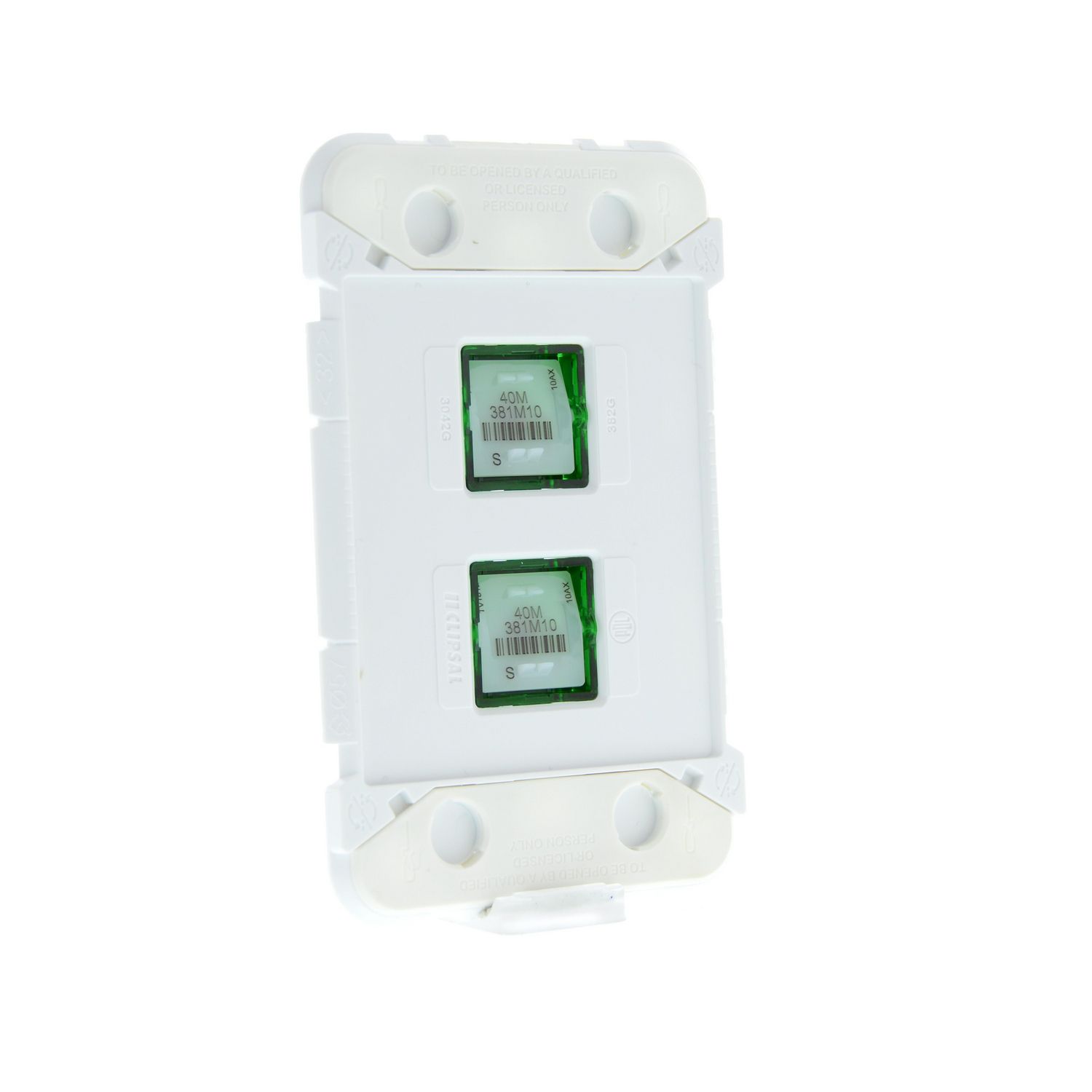 Picture of Gridplate and Mechanism, Clipsal Iconic, 2 Gang, 230/240V, 10AX