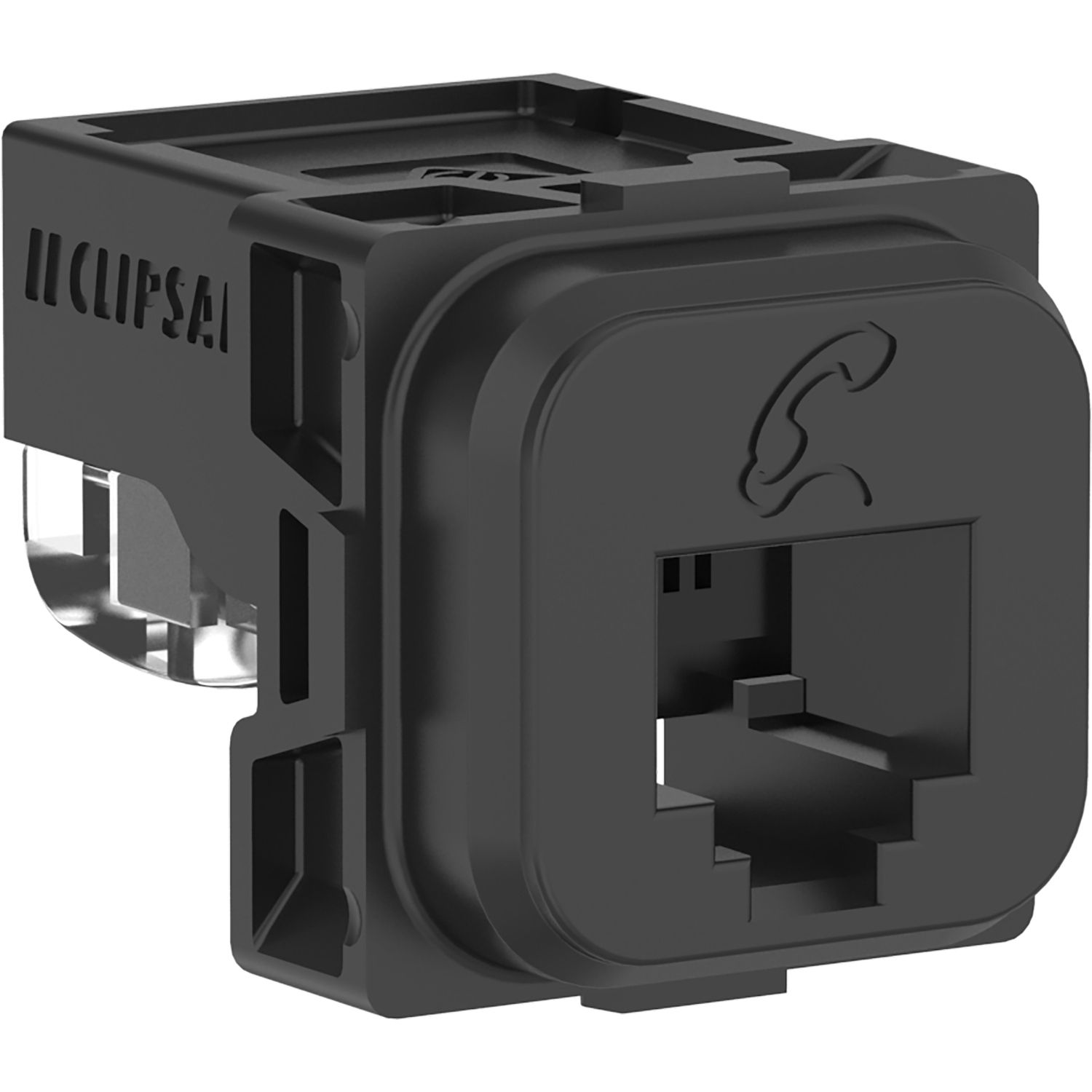 Picture of Connector RJ12 4 Pin, Clipsal Actassi, Telephone Symbol