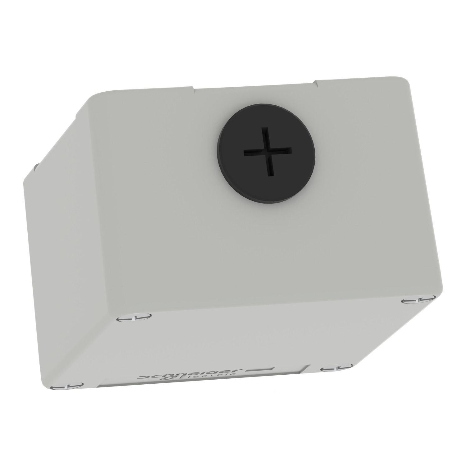 Picture of Die cast empty control station, Harmony XAP, XB2 SL, zinc alloy, grey, M20, undrilled, 80x80x51,5mm, UL cULus