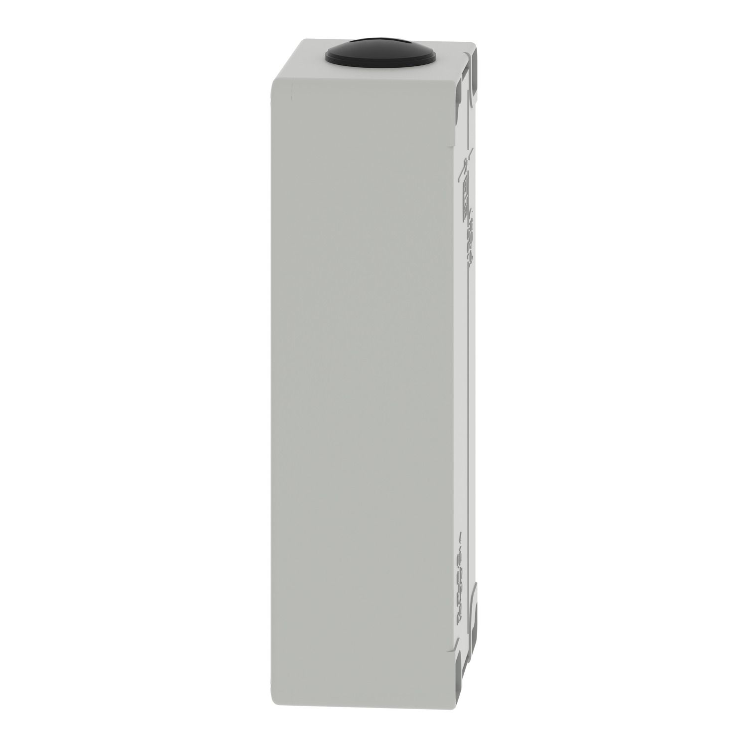 Picture of Die cast empty control station, Harmony XAP, XB2 SL, zinc alloy, grey, M25, 4 cut outs 22mm, 80x175x51,5mm