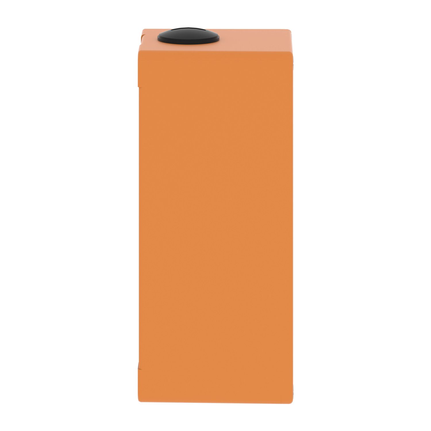 Picture of Empty control station, Harmony XAP, XB2 SL, zinc alloy, orange, M25, 3 cut outs 30mm with notches, 80x175x77mm