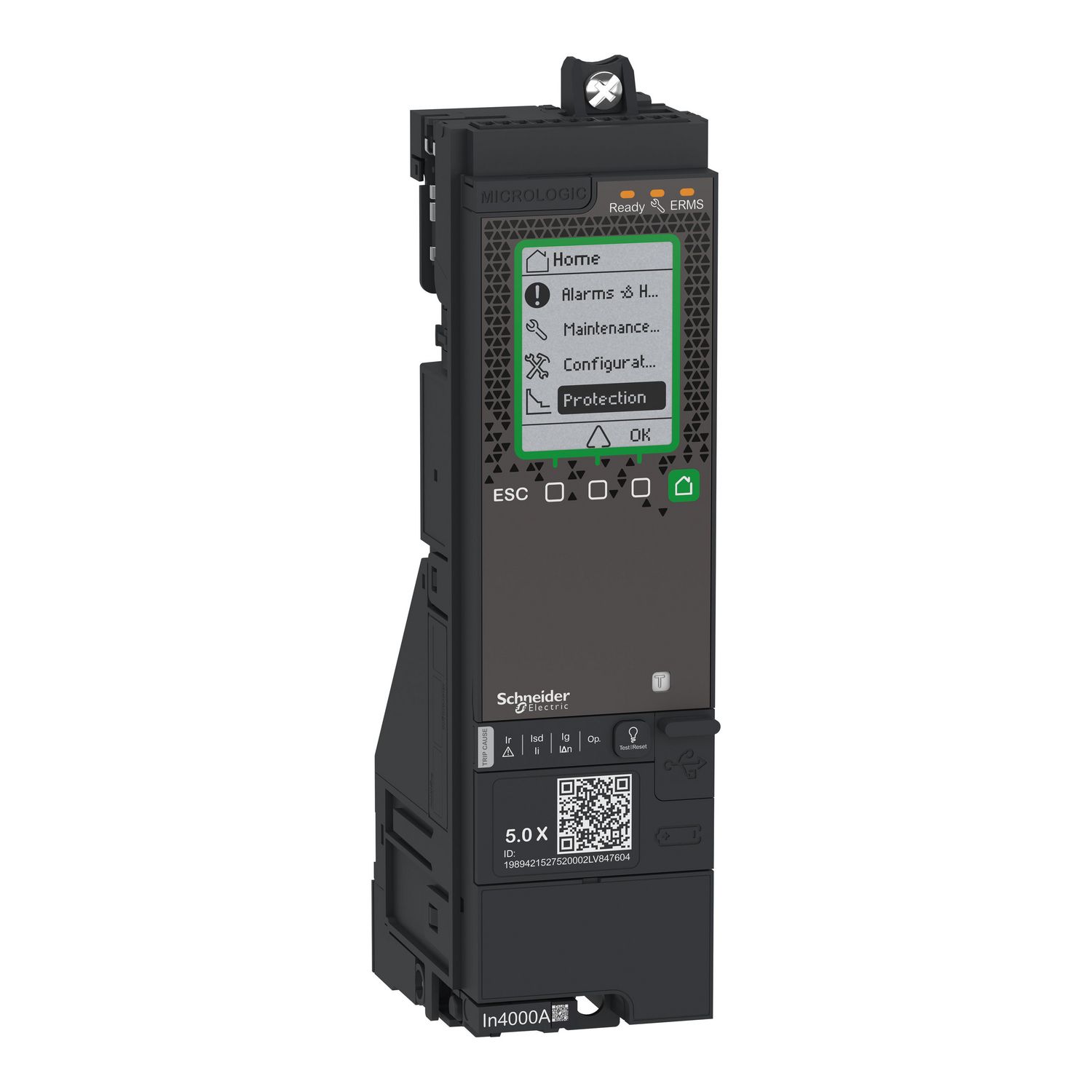 Picture of Embedded display, MasterPact MTZ, for MicroLogic Xi control unit, spare part