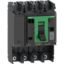 Picture of Circuit breaker basic frame, ComPacT NSX400S, 100kA/415VAC, 4 poles, 400A frame rating, without trip unit