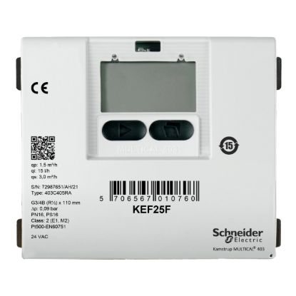 Picture of KE Series Flow Meter, R1½ Threaded Brass, 10 m³/h Nominal, Flow Meter