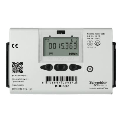 Picture of KD Series Cooling Meter, DN50 Flanged Stainless Steel, 15 m³/h Nominal, Return