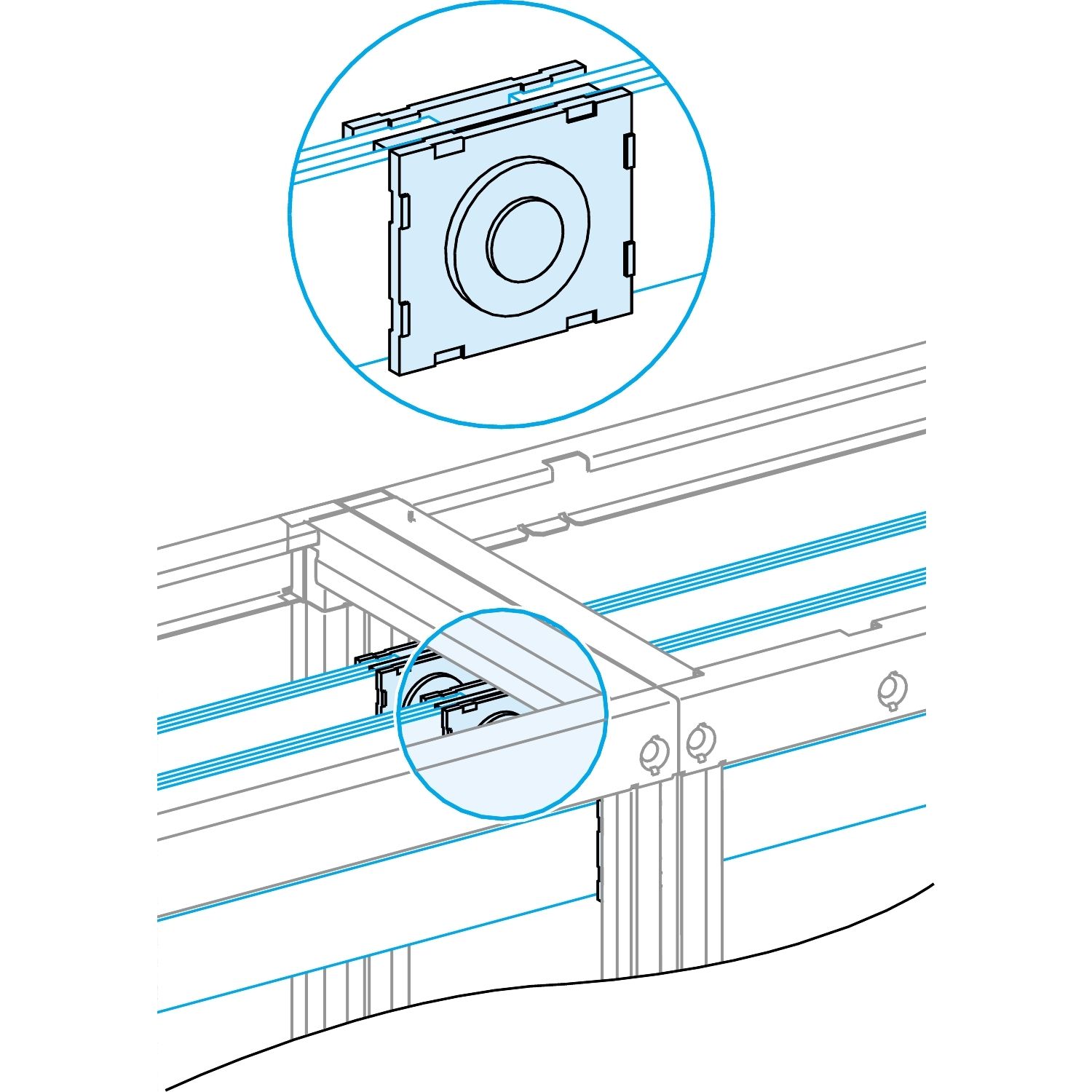 Picture of Joint, Linergy BS, for 50/60mm horizonal barbar