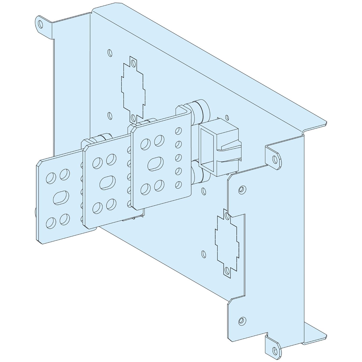 Picture of Connection transfer assembly, PrismaSeT P, universal In Duct 630A 3P