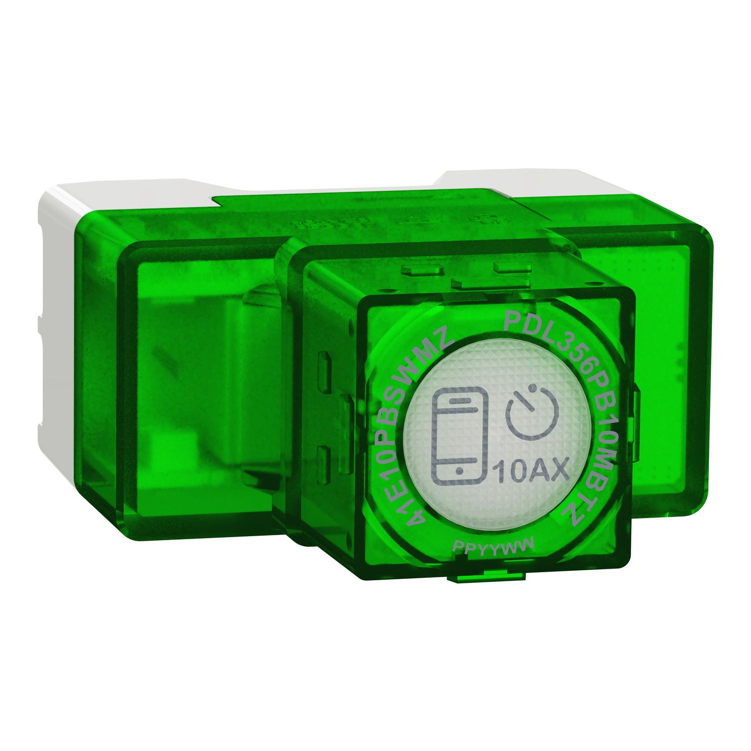 Picture of Wiser Connected Smart Switch, Clipsal Iconic, Zigbee Default Mode, ControlLink, 10AX, 240V