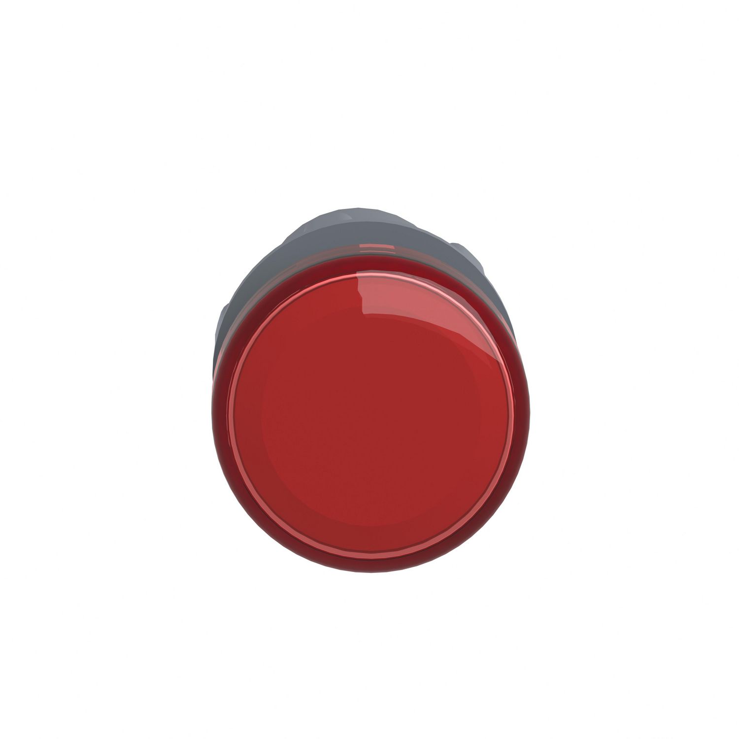 Picture of Monolithic pilot light, Easy Harmony XA2, plastic, red, 22mm, integral LED, screw clamp terminals, 48V AC DC