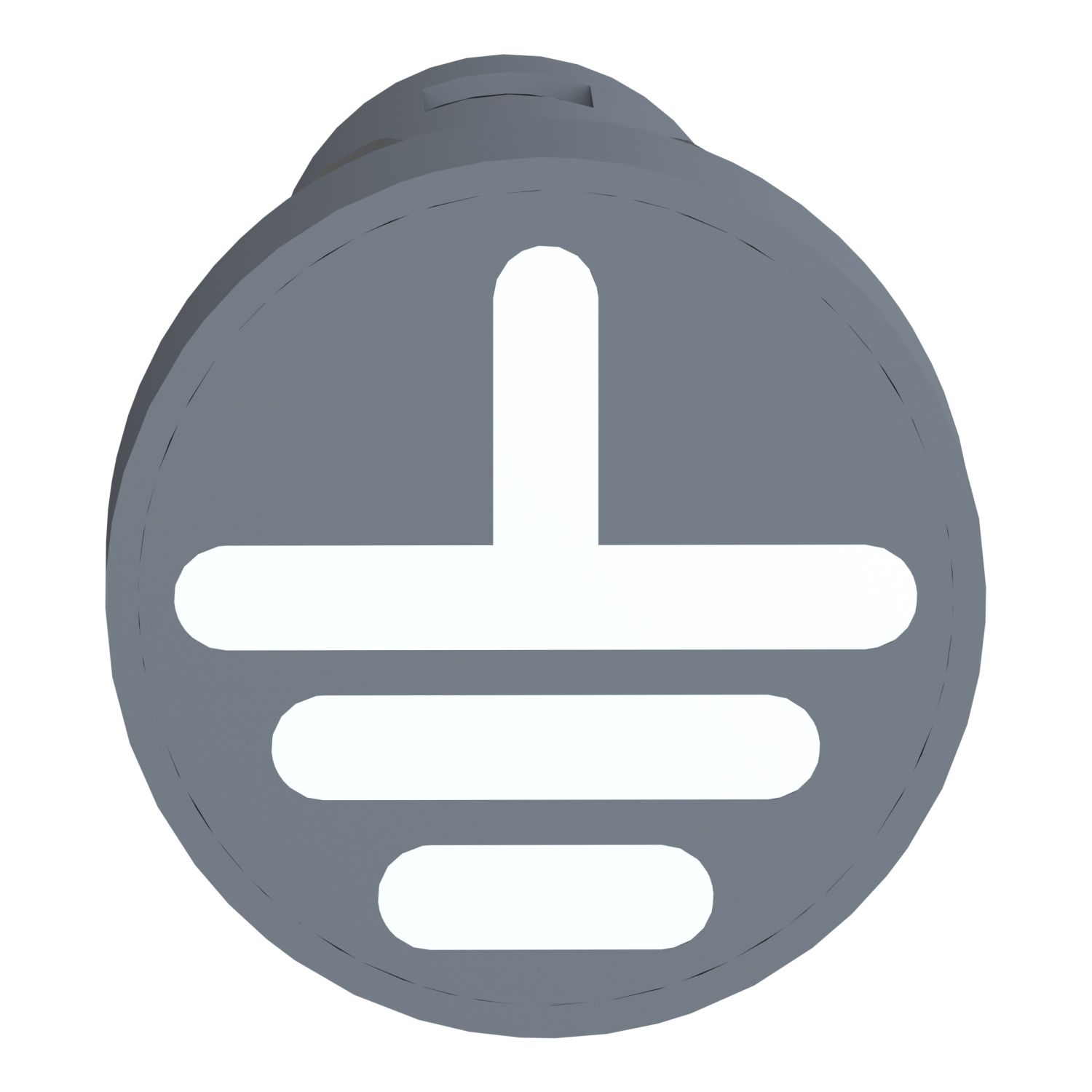 Picture of Monolithic pilot light, Easy Harmony XA2E, plastic, green red, 22mm, ground indicator, screw clamp terminals, 380 to 400V AC