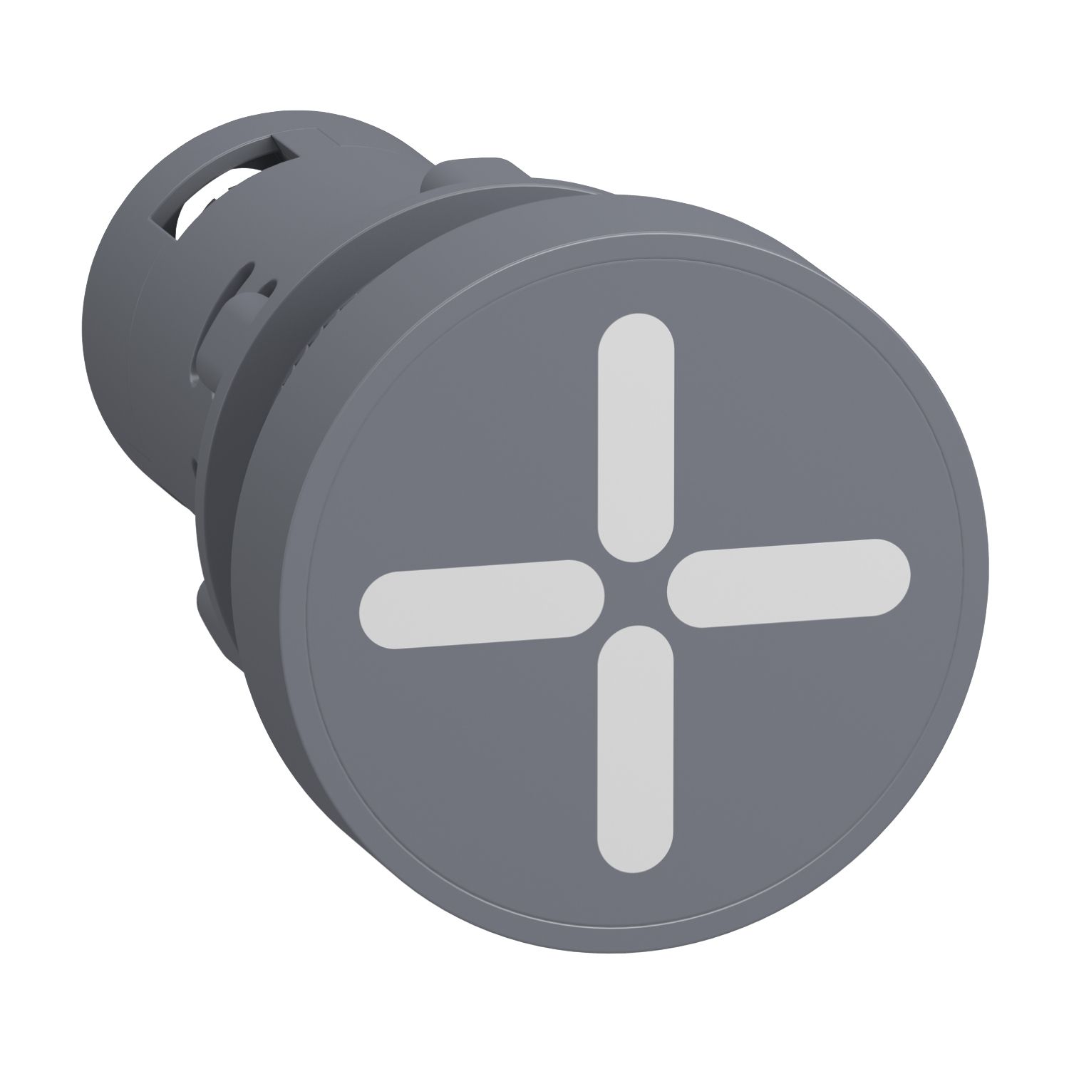 Picture of Monolithic pilot light, Easy Harmony XA2E, plastic, green red, 22mm, isolation switch indicator, screw clamp terminals, 380 to 400V AC