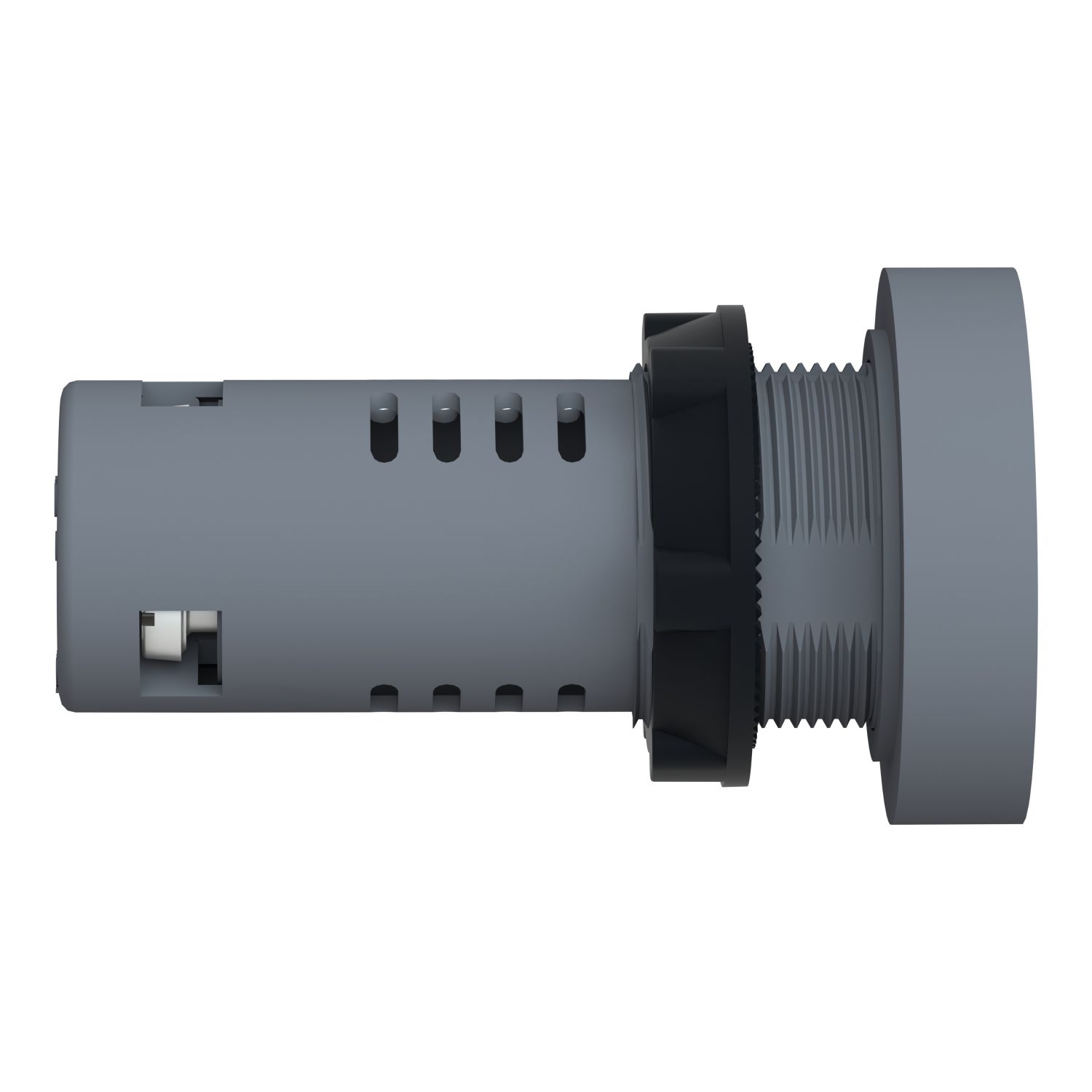 Picture of Monolithic pilot light, Easy Harmony XA2E, plastic, green red, 22mm, isolation switch indicator, screw clamp terminals, 380 to 400V AC