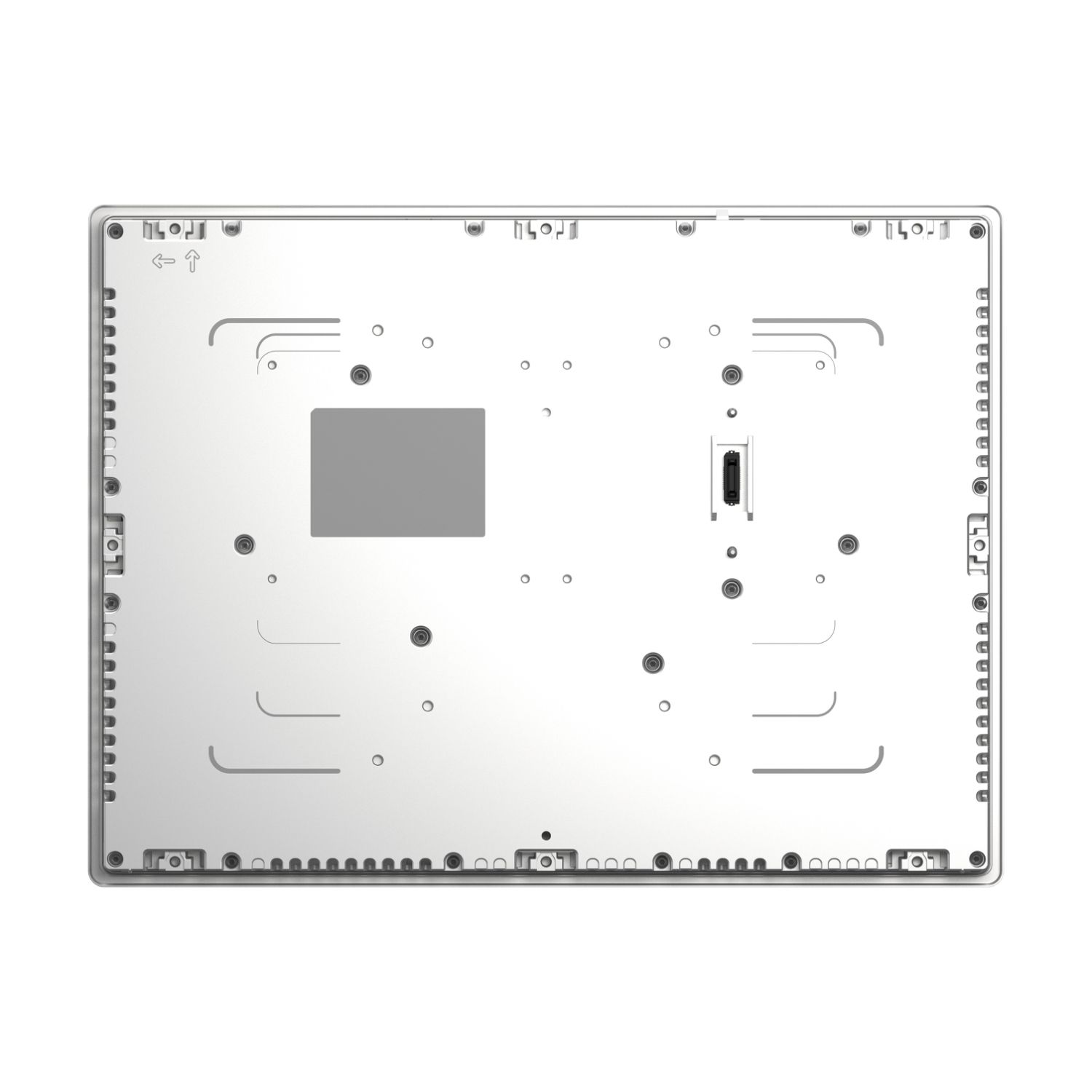 Picture of 15.0 Display module, PS6000, XGA, 16M colors, Analog Multi Touch (2 points), Front USB A/micro-B