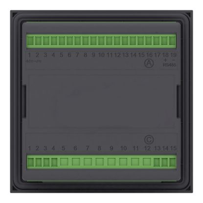 Picture of protection relay PowerLogic P1F 24-250V 3CT 1Io: 0.05-12IN 0DI-6DO RS485 USB