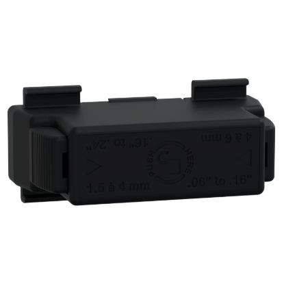 Picture of mounting spring clips for PowerLogic P1 + Spare LED pouch