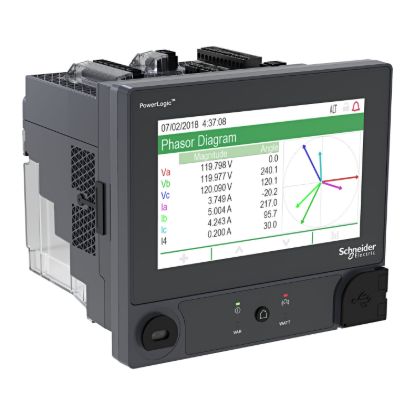 Picture of PowerLogic™ ION9000 meter, LVDC, DIN mount, 192 mm display, B2B adapter, HW kit