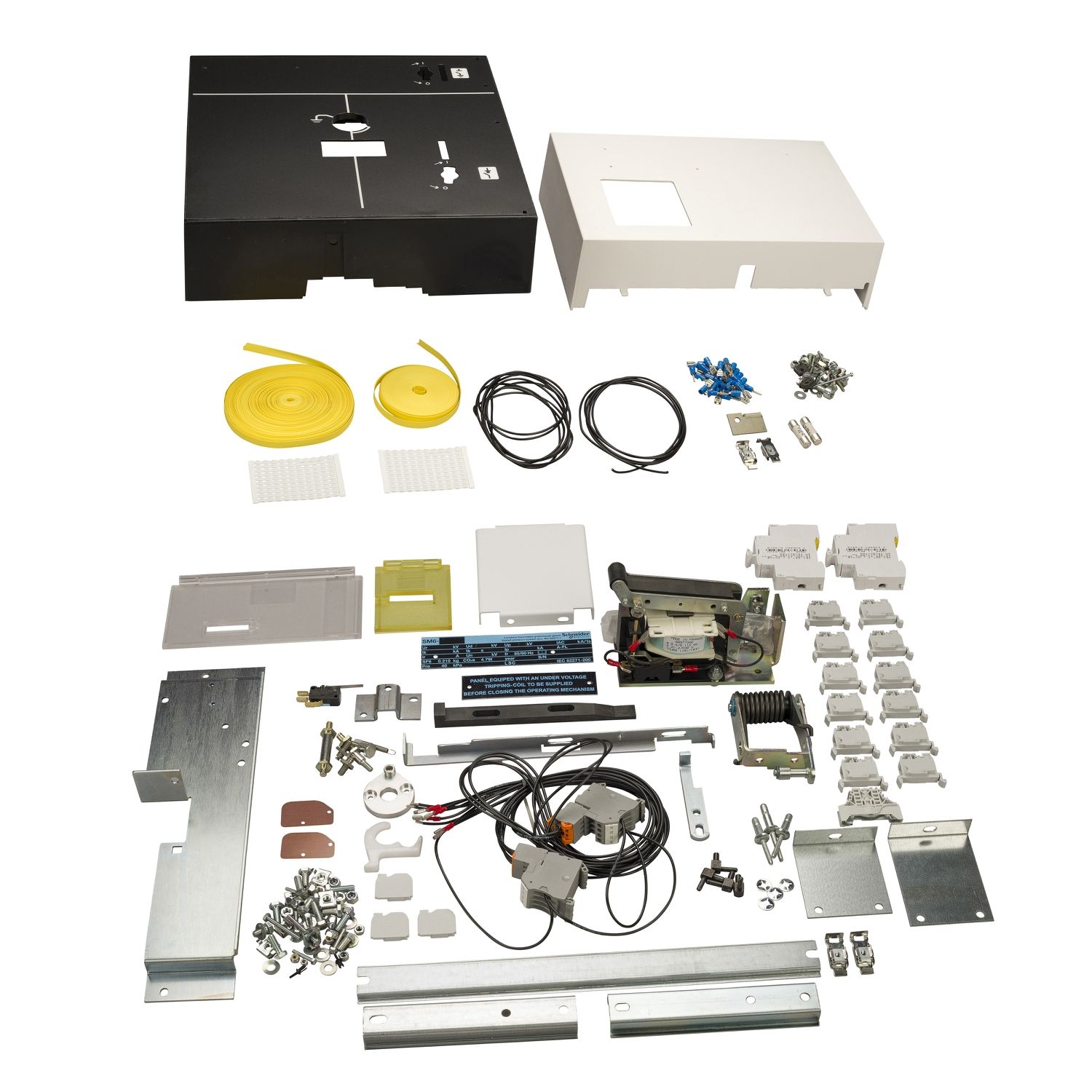 Picture of Adaptation kit, SM6-24, spare part, 48VDC, open and closed coil