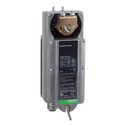 Picture of SmartX, Damper Actuator, proportional 2-10 Vdc, spring return, 24 Vac/Vdc, 3 ft appliance cable, 150 lb-in, NEMA 1 or 4