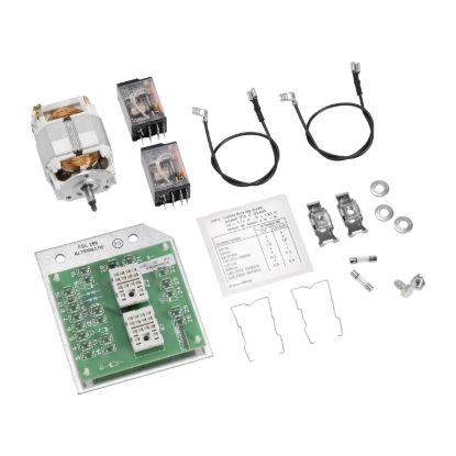 Picture of Motor, electromechanical relay and PCBA kit, SM6-24, SM6-36, spare part, 127VAC, 50Hz