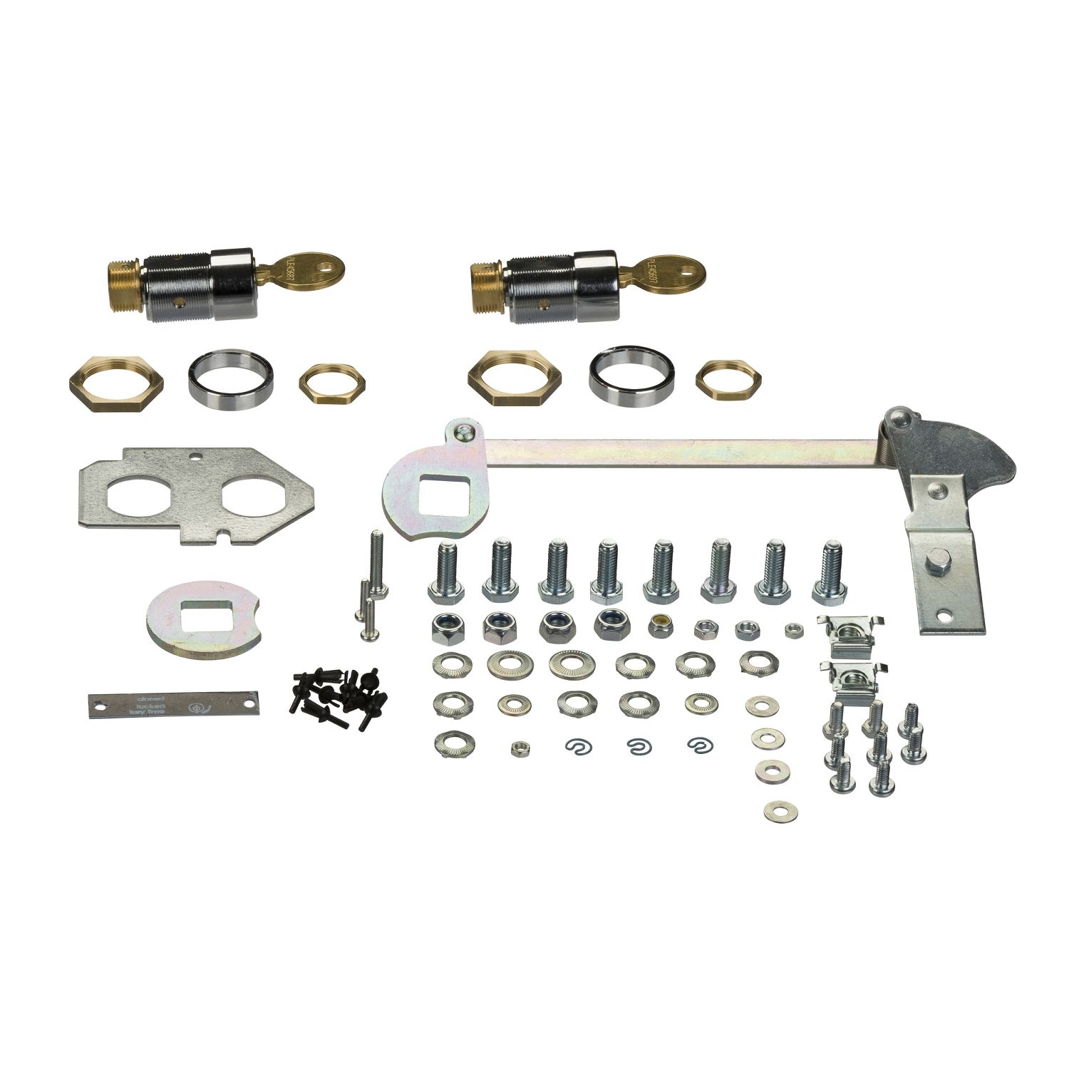 Picture of Lock+adaptation kit, Spare part,SM6-24, cubicle,earthing switch,flat