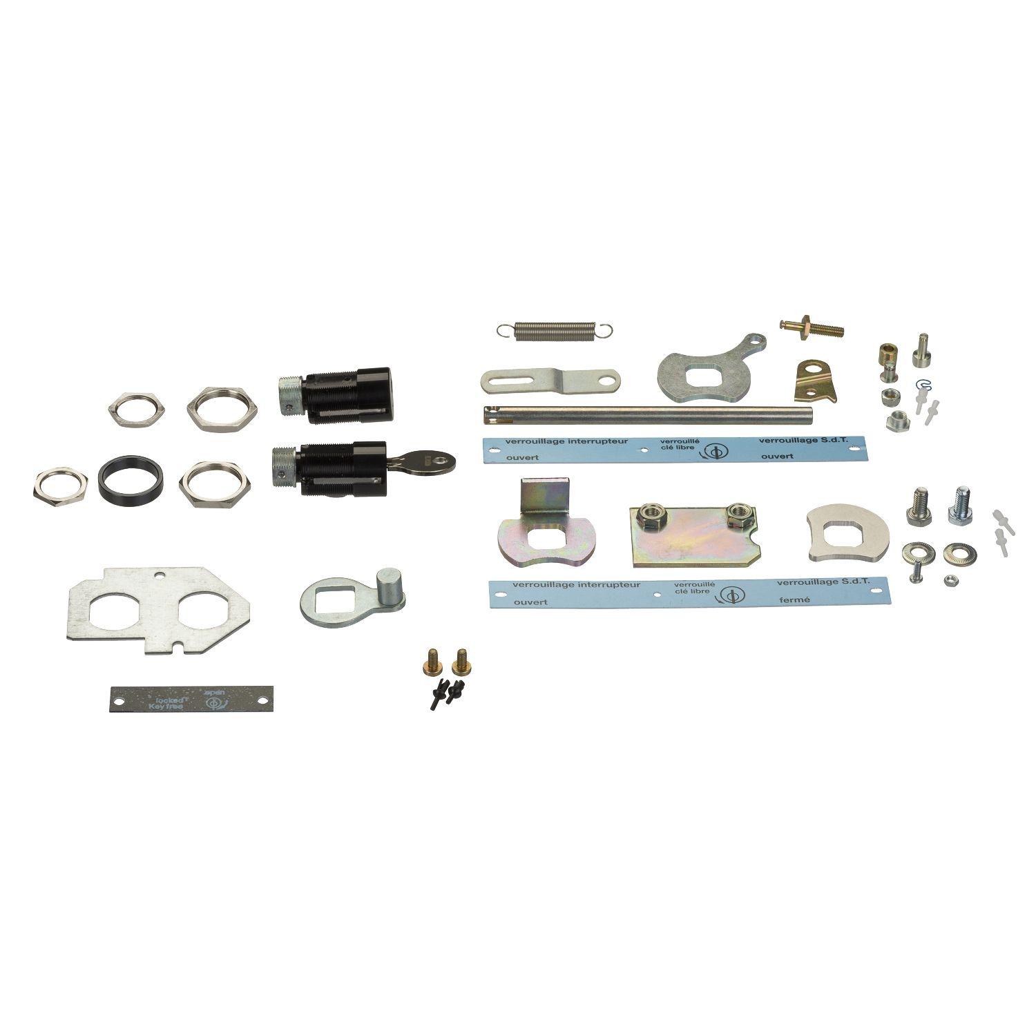 Picture of Lock+adaptation kit, Spare part,SM6-24, cubicle,switch,tubular,A3