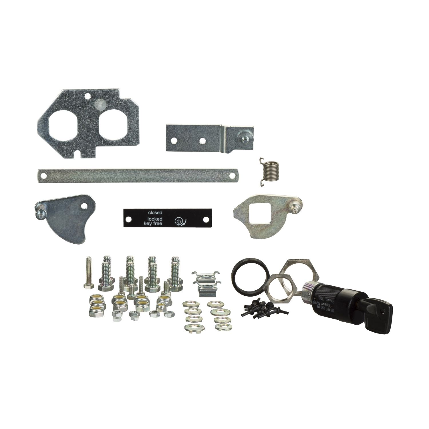 Picture of Lock+adaptation kit, Spare part,SM6-24, cubicle,earthing switch,tubular