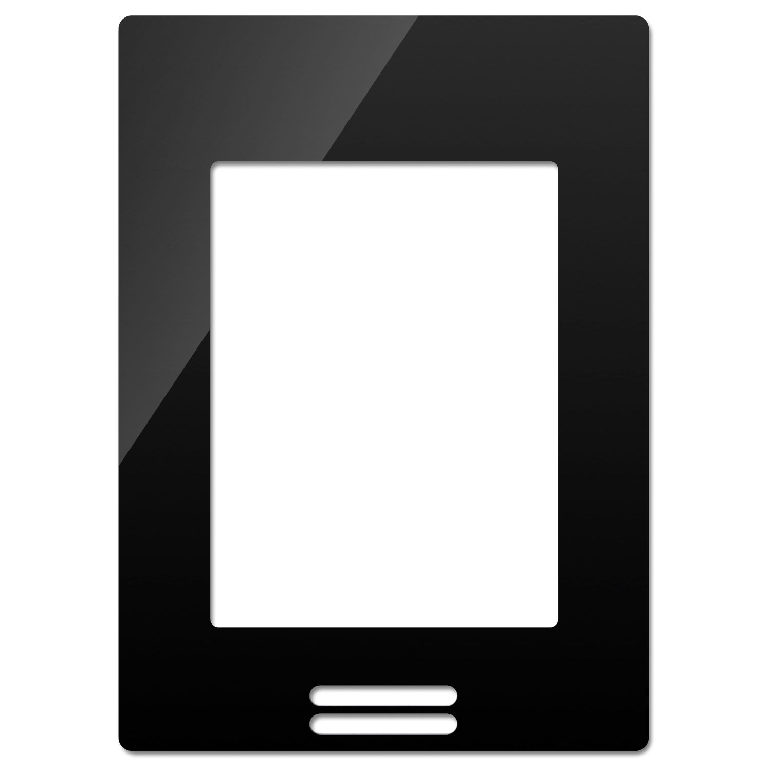 Picture of 8000 Series Room Controller Fascia Glossy Black