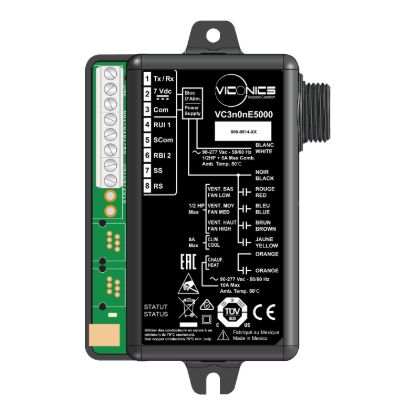 Picture of Relay Pack for Line-voltage FCU, 90 to 277 VAC 50/60 Hz, 1H/1C Mod Reheat, SER models, 4 Ins, On-Off, 1 H/C out, 3 fan outs