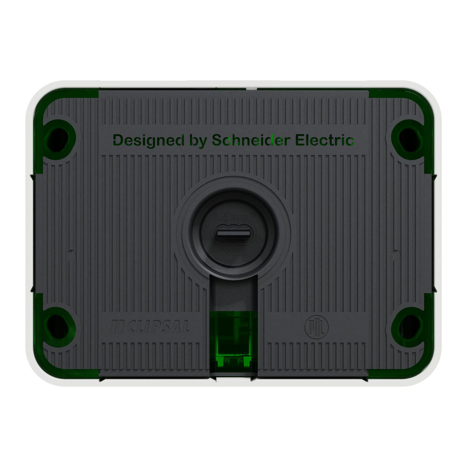 Picture of Single Switched Socket Outlet with timer, Clipsal Iconic Outdoor, 10A, 250V