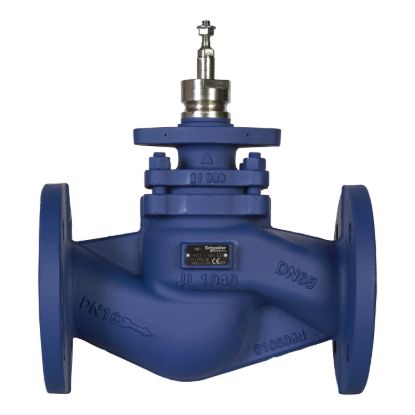 Picture of V222 Globe Valve, 2-Way, PN16, Flanged, Balanced plug, DN65, Kvs 63, Cast Iron Body, Stainless plug and seat