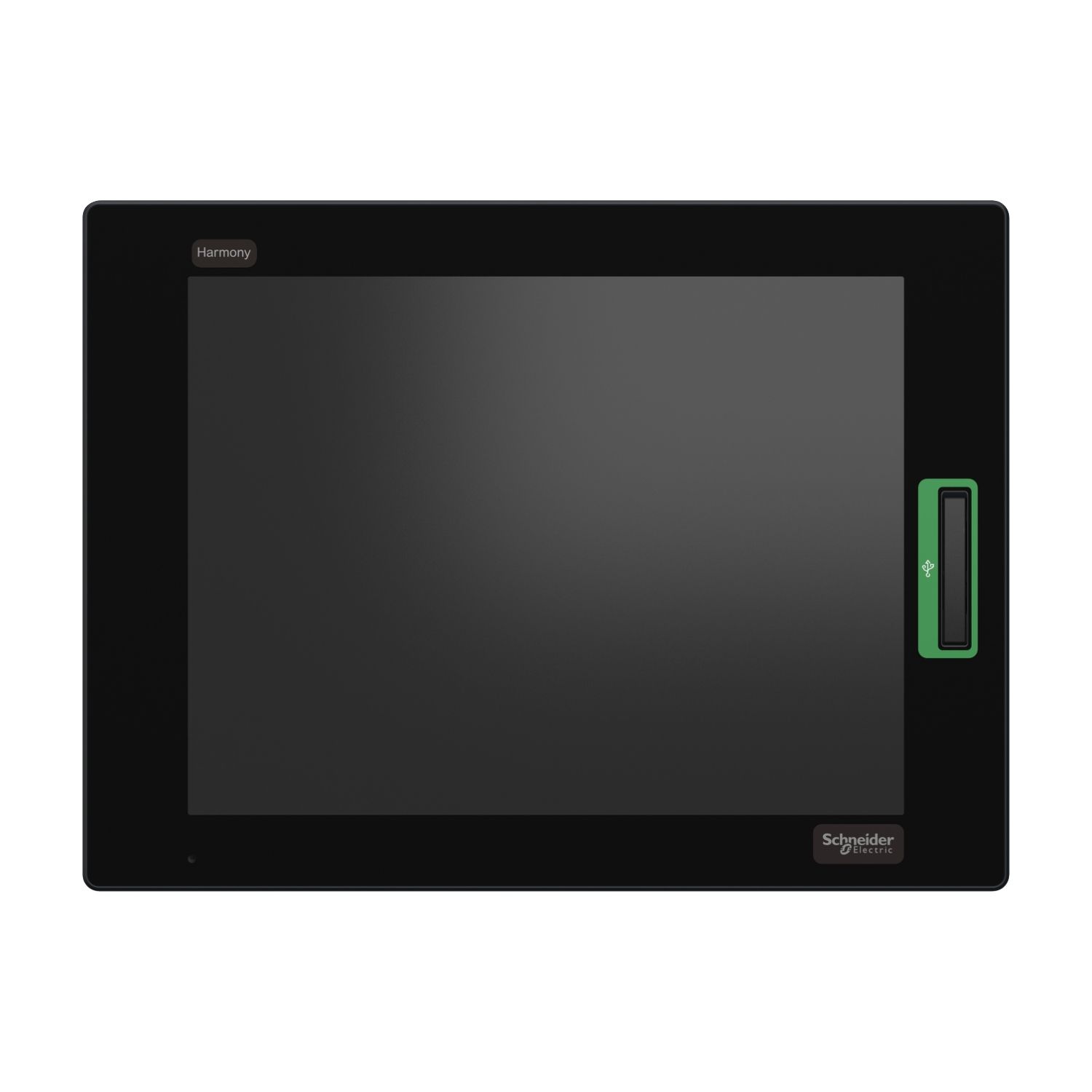 Picture of 15.0 Industrial FPM, Harmony FP6, XGA, 16M colors, Analog Multi Touch (2 points), Front USB A/micro-B, DVI, USB Type B, 24V DC