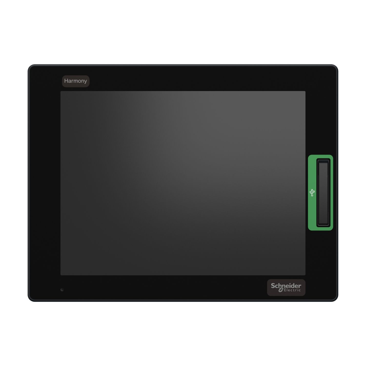 Picture of 12.1 Industrial FPM, Harmony FP6, XGA, 16M colors, Analog Multi Touch (2 points), Front USB A/micro-B, DVI, USB Type B, 24V DC