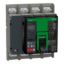Picture of Circuit breaker, ComPacT NS1250H, 70kA at 415VAC, 4P, fixed, manually operated, MicroLogic 5.0E control unit, 1250A