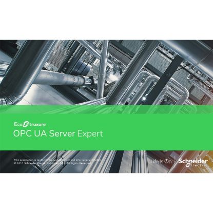 Picture of Server license, EcoStruxure OPC UA Server Expert, Entity (100 stations)