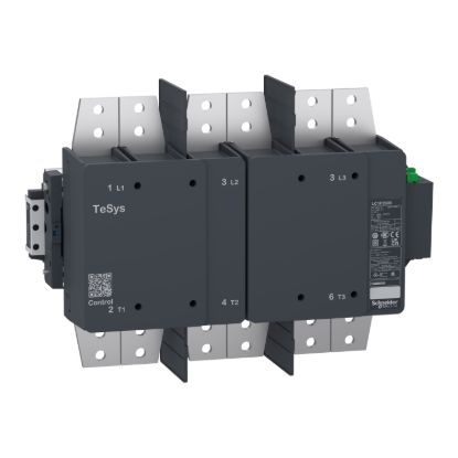 Picture of Contactor,TeSys F,3P(3NO), AC-1 <= 1000V 2600A,100-250V AC/DC coil