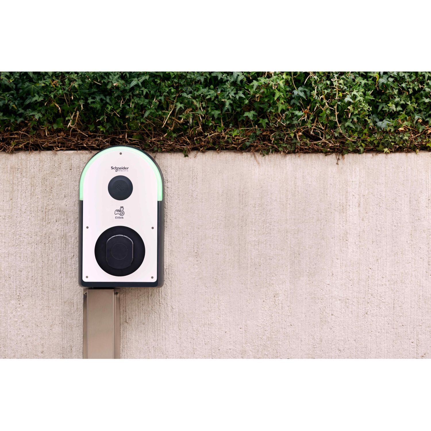 Picture of Charging station, EVlink Pro AC, AC Metal, 22kW, 32A, 3P+N, T2S socket-outlet, RDC-DD 6mA, MID meter