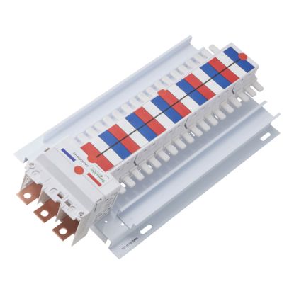 Picture of SAU Chassis 3PH, Acti9, 400A, 18mm for iC60 MCB & RCBO, 36 Poles, Top or Bottom Feed